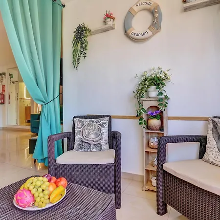 Apartamento Luxory Dreamy Sunset, Seafront, Direct Access To The Promenade,wifi,pool,free Parking *