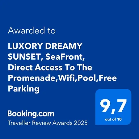 Luxory Dreamy Sunset, Seafront, Direct Access To The Promenade,wifi,pool,free Parking * Los Cristianos (Tenerife)